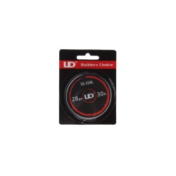 UD 316L Fil de résistance en acier inoxydable pour les atomiseurs reconstituables